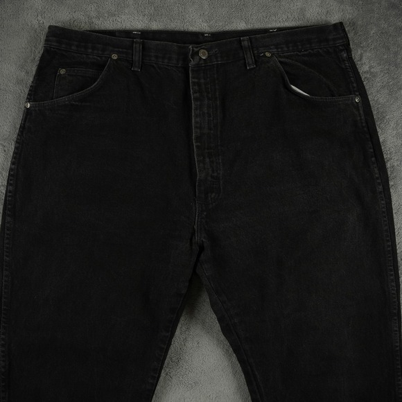 Wrangler Other - Vintage Wrangler Jeans Mens 40x29 Black Straight Leg Denim Made in USA Y2K